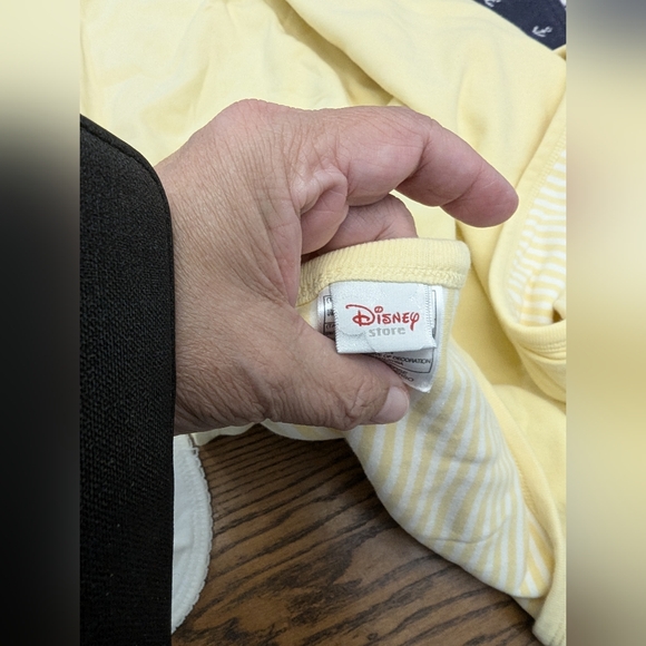 3 baby blankets. Yellow, blue and white with stars.  EUC. Disney Baby , gymboee. - Picture 7 of 10